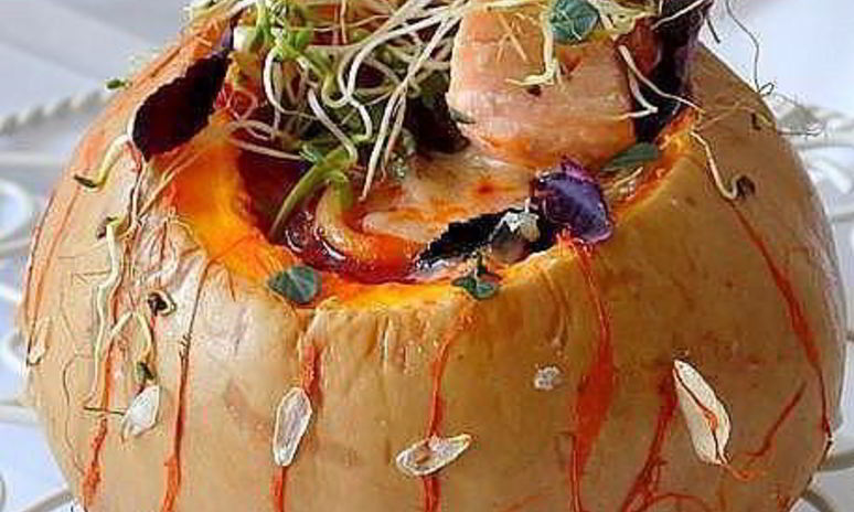 Рецепт минестроне с рыбой и спагетти