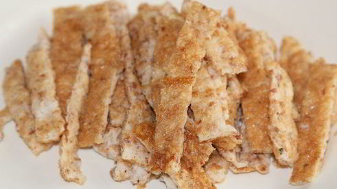 овощной суп с белково-кунжутным омлетом