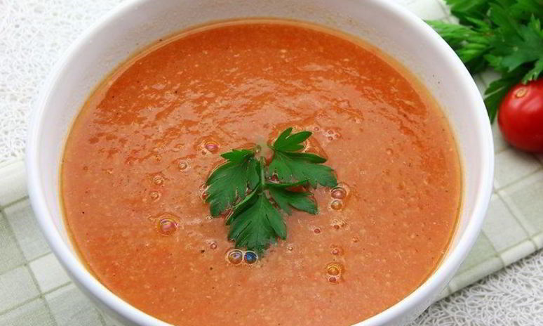 Рецепт овощного супа с имбирем