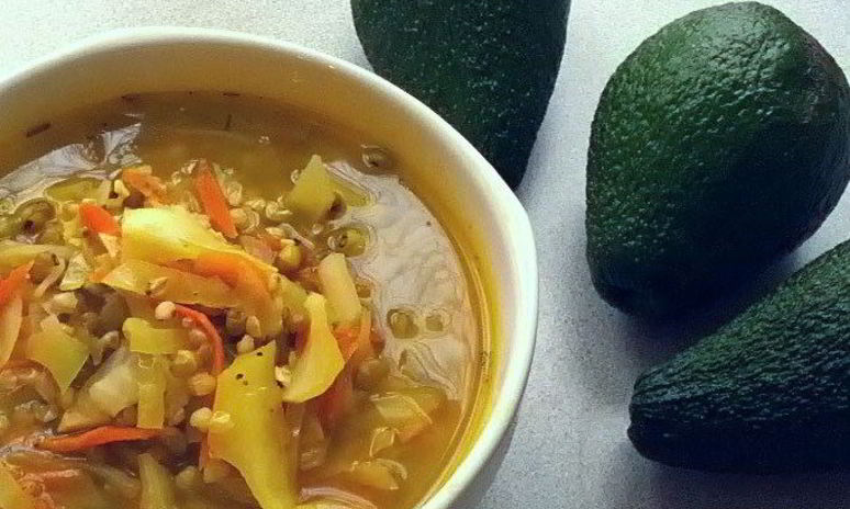 Рецепт овощного супа с зеленой гречкой