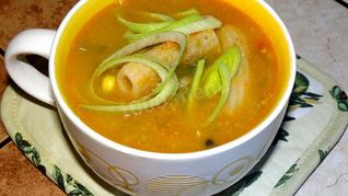 Суп из замороженных овощей Минестроне