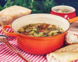 Суп Минестроне с брокколи