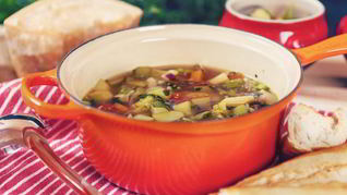 Суп Минестроне с брокколи