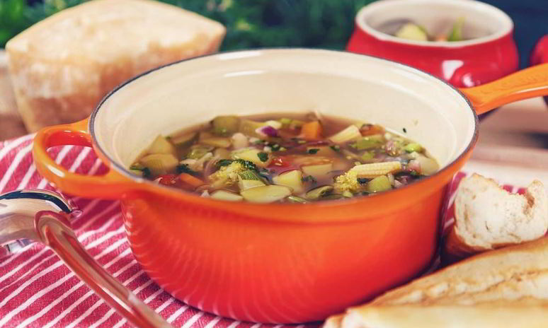 Рецепт супа минестроне с брокколи