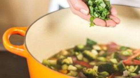 суп минестроне с брокколи