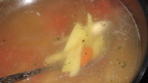 суп с фрикадельками и овощами