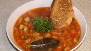 Зимний овощной суп