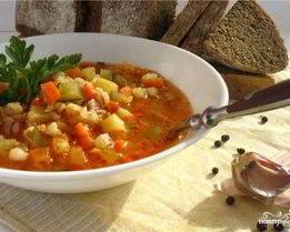 Постный рассольник