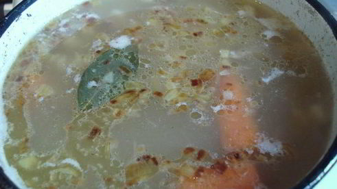 рассольник домашний