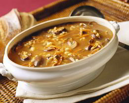 Рассольник с грибами