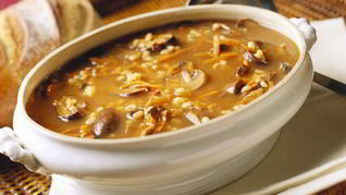 Рассольник с грибами