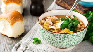 Рассольник с курицей в мультиварке