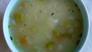 Рассольник с рисом