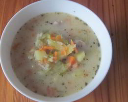 Рассольник с солеными огурцами