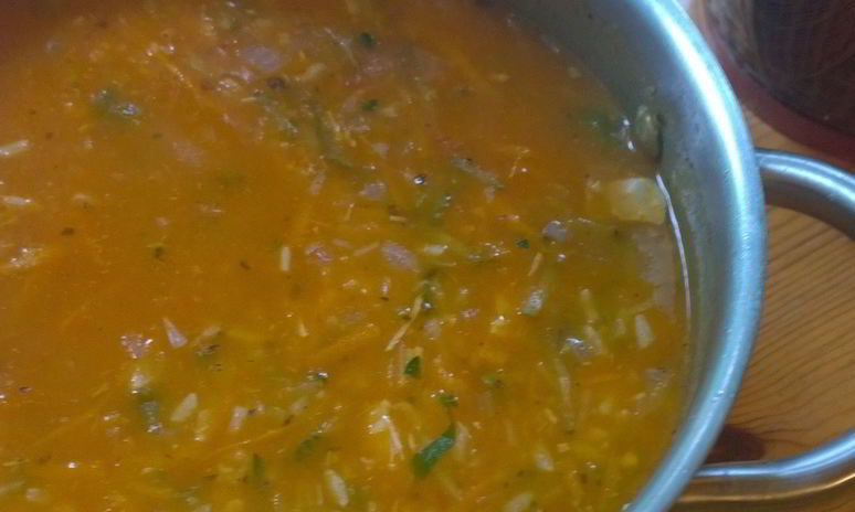 Рецепт рассольника свиного с рисом