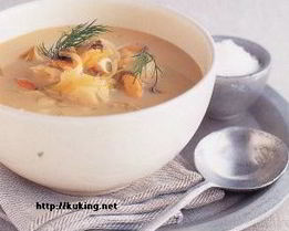 Рыбный суп с шафраном