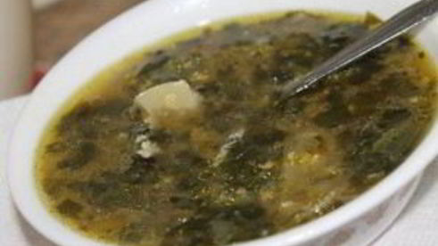 щавелевый суп вегетарианский