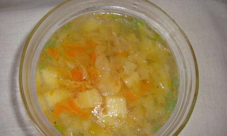 Рецепт кислых щей с курицей