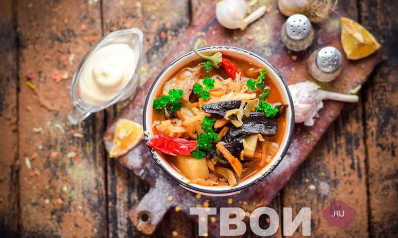 Рецепт постных щей