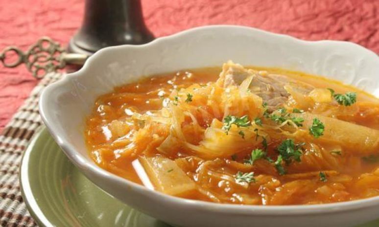 Рецепт щей из квашеной капусты со свининой