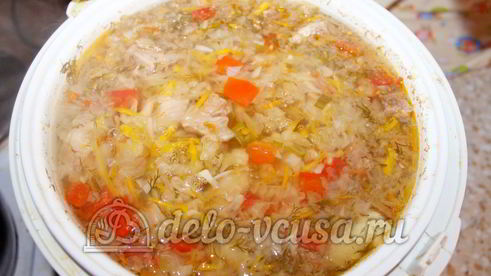 щи из квашеной капусты в мультиварке