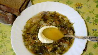 Щи из щеницы