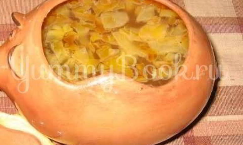 Рецепт щей из свежей капусты в духовке