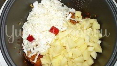 щи из свежей капусты в мультиварке