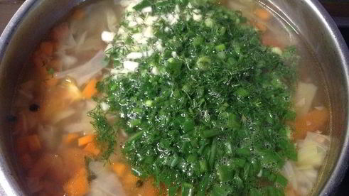 щи летние телячьи нежности