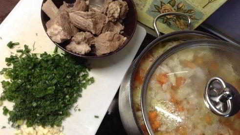 щи летние телячьи нежности