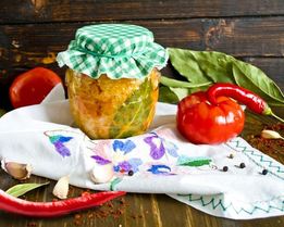 Щи на зиму без перца