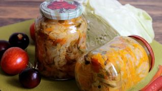 Щи на зиму с капустой