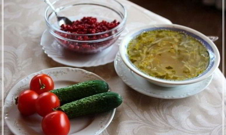 Рецепт щей постных с гречкой и квашеной капустой