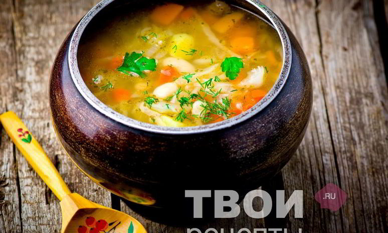Рецепт щей с фасолью