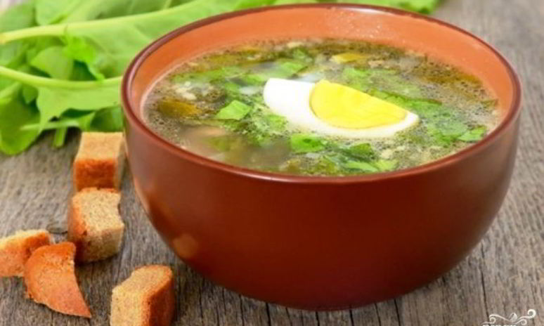 Рецепт щей со щавелем