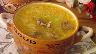 Щи суточные из квашеной капусты