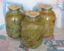 Зеленые щи на зиму