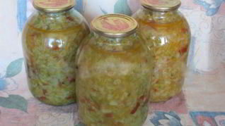 Зеленые щи на зиму