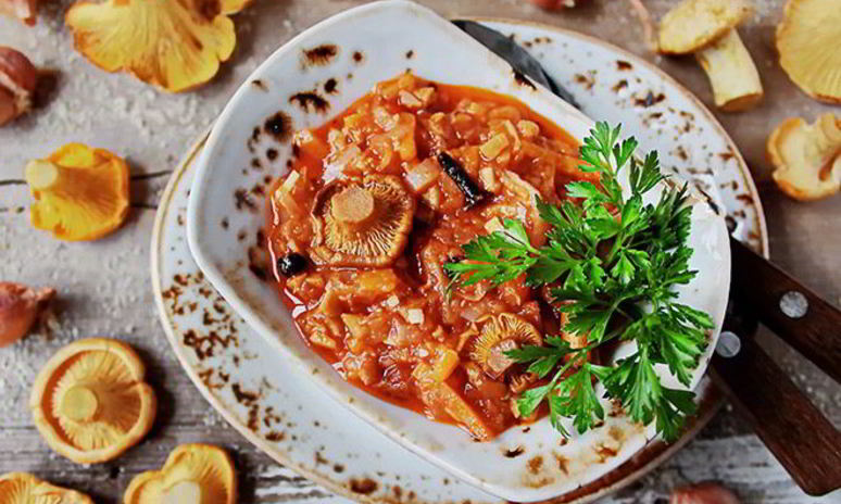 Рецепт грибной солянки на зиму