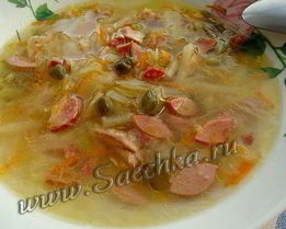 Мясная солянка