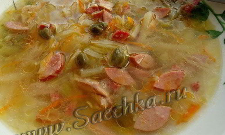 Рецепт мясной солянки