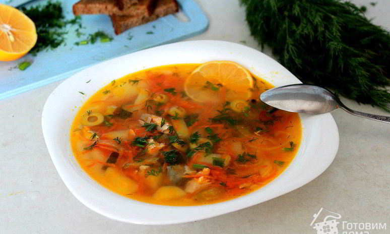 Рецепт рыбной солянки сборной