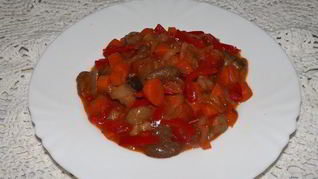 Солянка грибная на зиму с томатной пастой