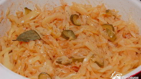 солянка из капусты с грибами