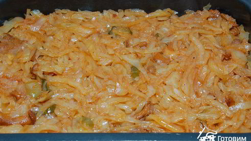 солянка из капусты с грибами