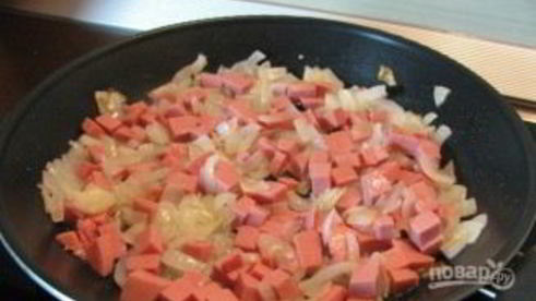 солянка из колбасы