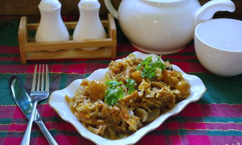 Рецепт солянки из опят