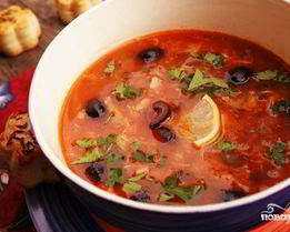 Солянка куриная