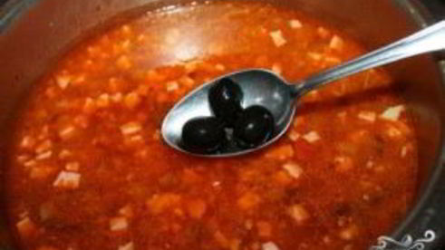 солянка куриная