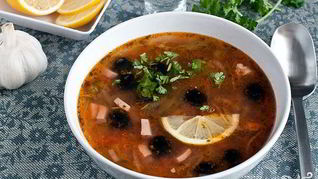 Солянка мясная классическая